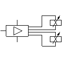 Proportional-Verstärker, 2 Kanäle