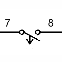 Schließer (abfallverzögert)