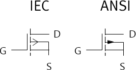 BS250, P-Kanal-MOSFET-Transistor