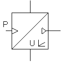 Pneumatischer Analog-Drucksensor (elektrischer Teil)