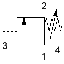 Druckwaage (Öffner), einstellbar