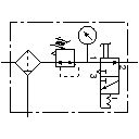 Einschaltventil mit Filterregelventil