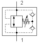 Bi-directional pressure relief valve